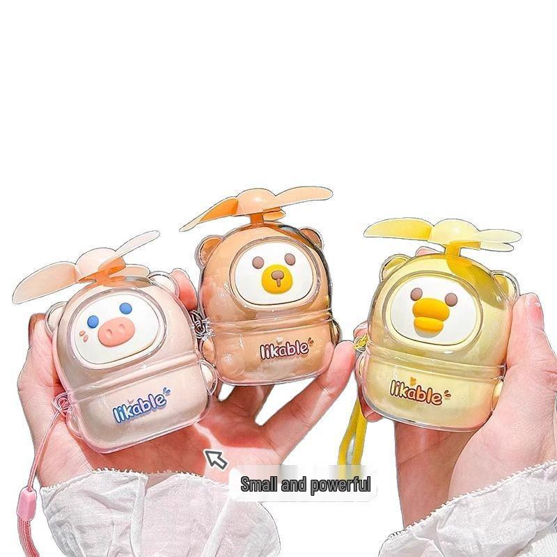 Portable USB Rechargeable Mini Handheld Fan for Kids & Students