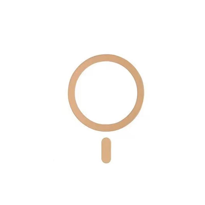 Metal Plate Ring for Magsafe Sticker Magnetic Support Ring Universal Wireless Charger Mobile Phone Sheet for iPhone 16 17 Xiaomi