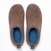 Autumn and Winter Home Men and Women's Office Indoor and Outdoor Silent Non-slip Bag and Confinement Warm Cotton Slippers