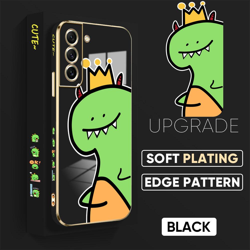 Colorful Printing Patterns Square Edge Pattern Casing Plated Phone Shell Luxury Plating Soft Phone Case for iPhone Motorola Moto OnePlus Samsung