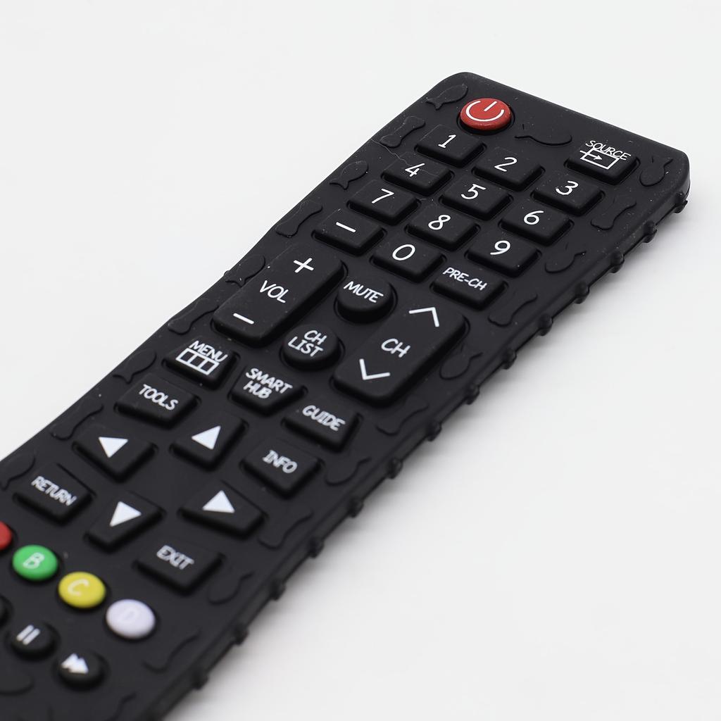 Silikonowy gryzak do żucia w kształcie pilota