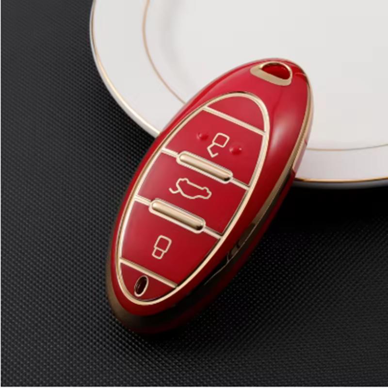 TPU Car Key Cover Smart Remote Fobs Key Case Protector Keychain Holder for FAW Besturn T77 Pro B70 T99 T55 T33 Auto Accessories