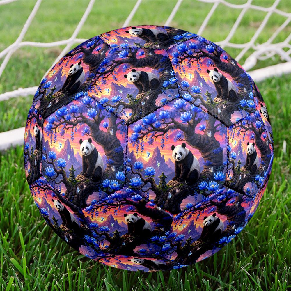 1pc Panda Fantasy Land Durable Size 5 Soccer Ball Professional Match Training Football Indoor &Outdoor Sports Ball P60153