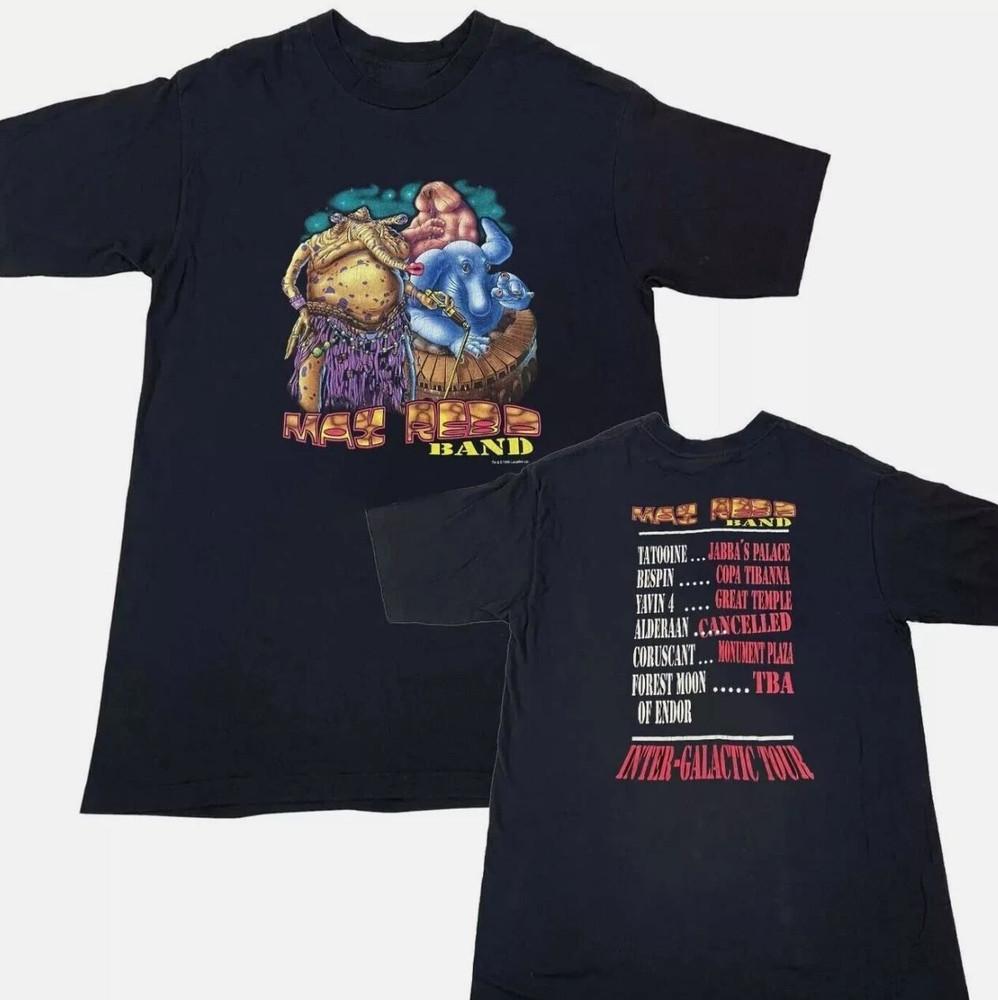 

Vintage 1996 Star Wars Max Rebo Band Tour T-Shirt Sci-Fi Graphic Tee Unisex T-Shirt M