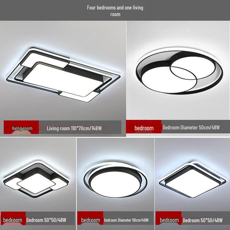 Zhongshan Modern LED Ceiling Light Package for Living Room, Bedroom, and Dining Room