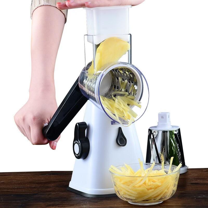 ZISIZ Hand-crank Drum Vegetable Slicer