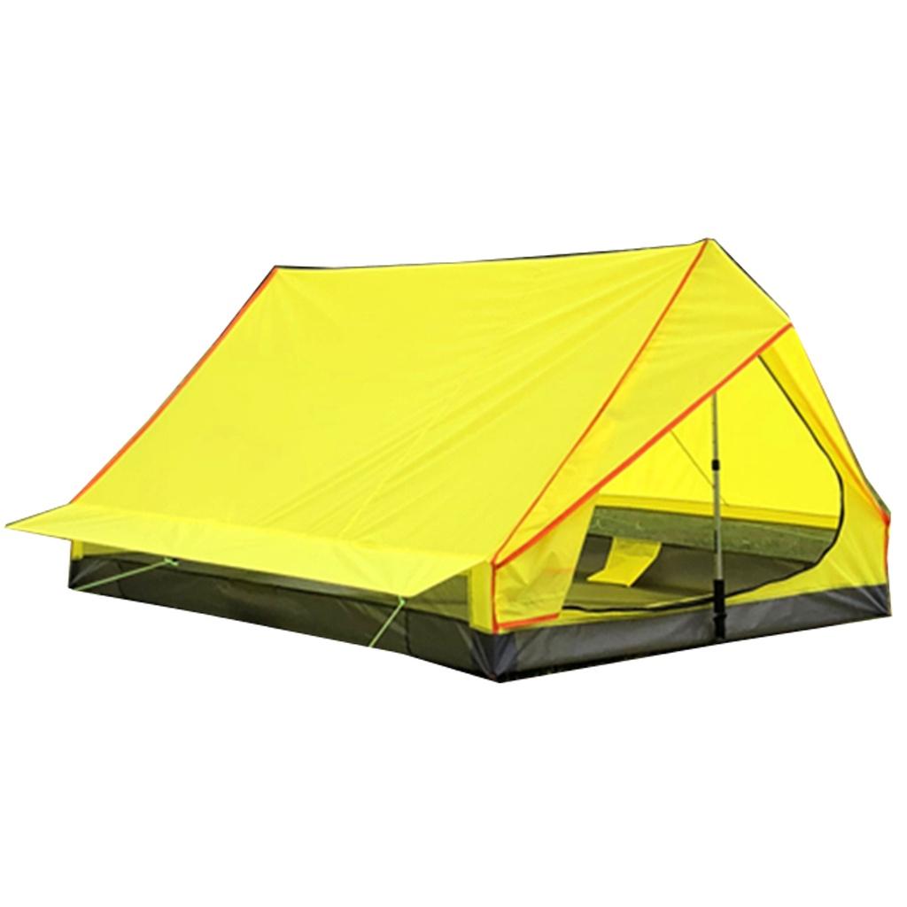 1-2 Person Outdoor Camping Tent Repellent Net Tent Backpacking Solo Camping Tents NEW Ultralight Summer Double Door Mesh Tent