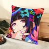 Game Zenless Zone Zero Cushion Cover Soft Short Plush Pillow Cover Smooth Cozy Texture Aesthetic Cushion Case Home Decor
