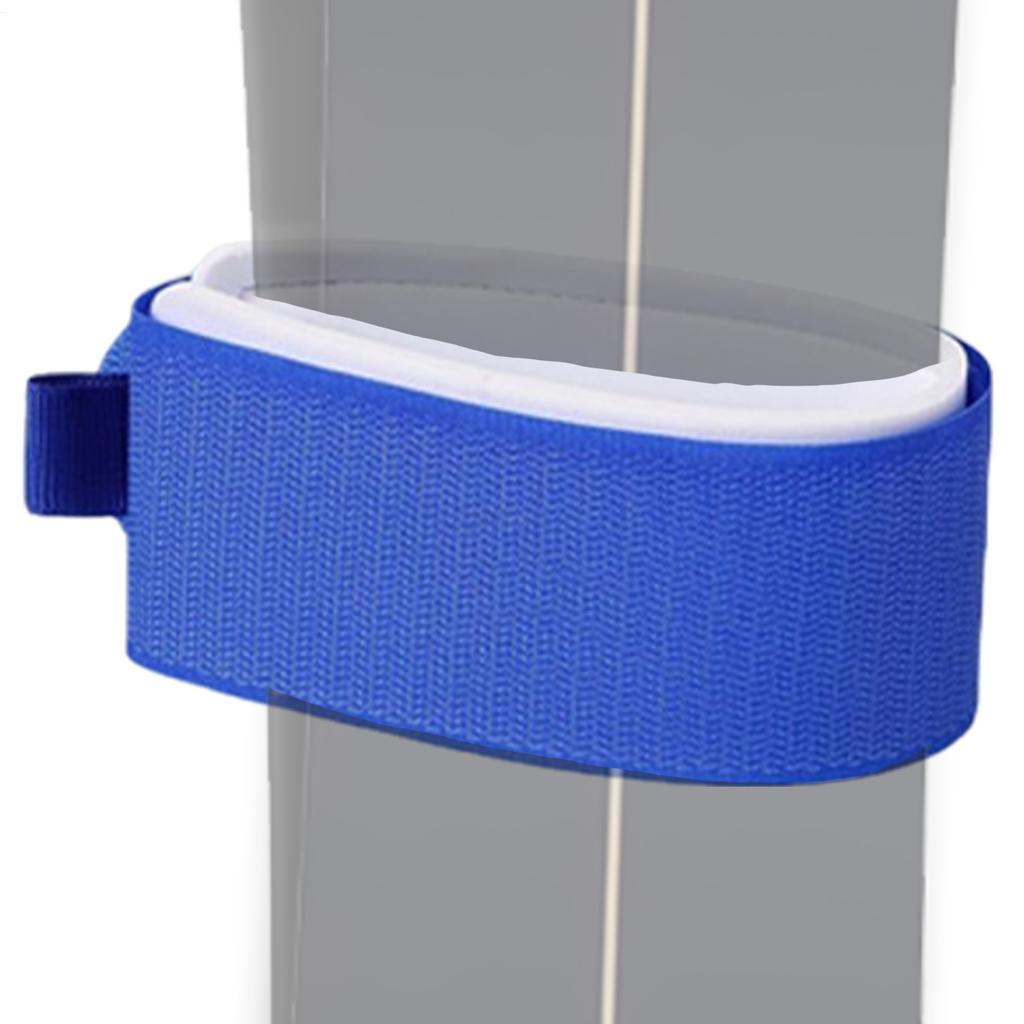 Adjustable Ski & Snowboard Straps Lightweight EVA Padded for Scratch Protection, Quick Tie for Transport Storage Travel