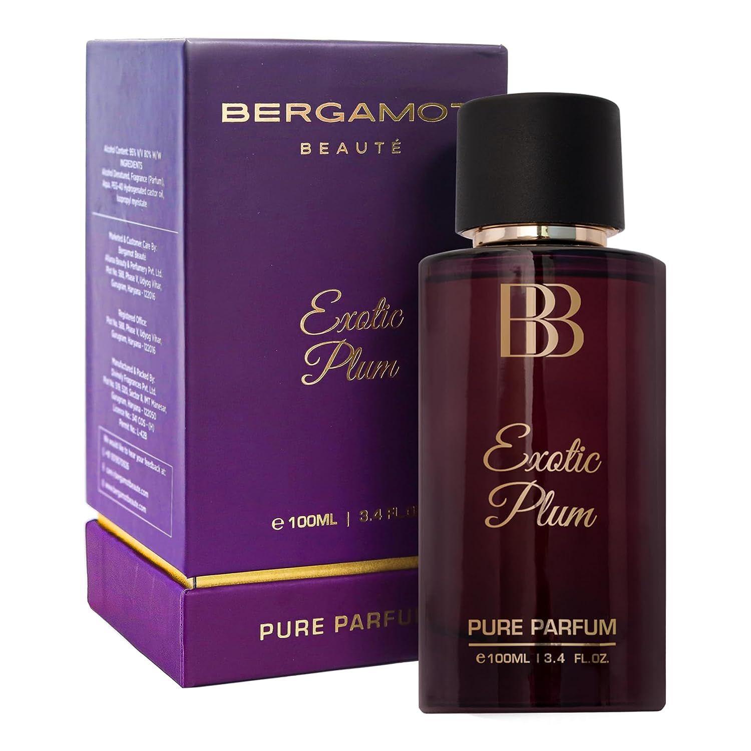 

Bergamot Beauté Exotic Plum Pure Parfum 100 мл | Духи для женщин | Роскошный и стойкий парфюм для женщин 100ML