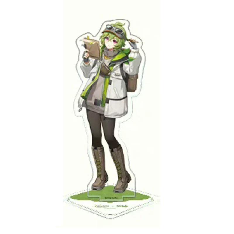 Game Yuan Shen Goods Tighnari Collei Keychain Cute Acrylic Stand Badge Collection Kawaii Desk Display Ornament Accesorios Gifts