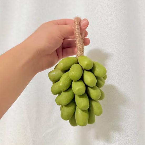 20/40Pcs Handmade Grape Cluster Soap Moisturizing Grape Soap Natural Cold-Process Soap for Face Body with Hanging Rope