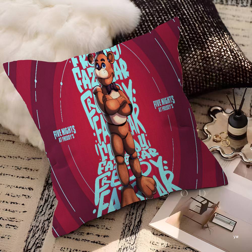 

FNAF Bear Cool Large Gaming Cushion Cover Polyester Sofa Cushions Decorative Throw Pillows Home Decoration Pillowcover 30x30 cm