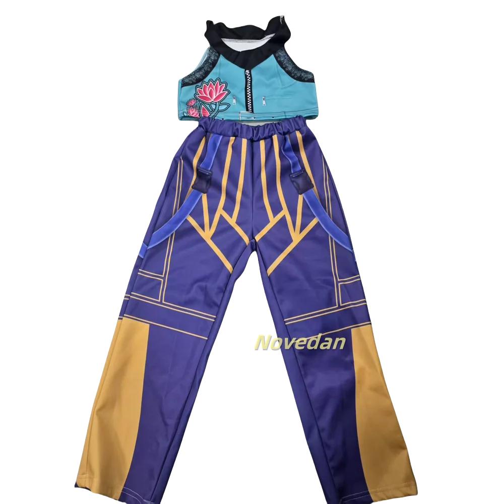 Kpop K Pop Demon Hunters Rumi Zoey Mira Cosplay Costume Kids Girls Halloween Stage 3D Printed Pattern Role Play Clothes