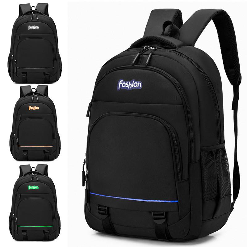 Fabric Unisex Oxford Backpack With Compartment For College Students Essentials