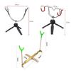 360 Degree  Adjustable Ice Fishing Rod Rack Multi-Functional Folding Fishing Rod Stand Aluminum Alloy Ice Pole Holder Ice Fishing