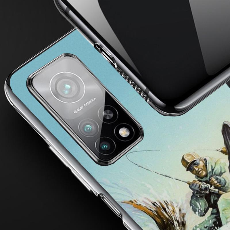 Hunting Fishing Man Phone Case For Xiaomi Redmi Note 15 14 13 12S 12 11 Pro Plus 14S 11S 11E 10 10S 11T 5G Personalized Cover Re