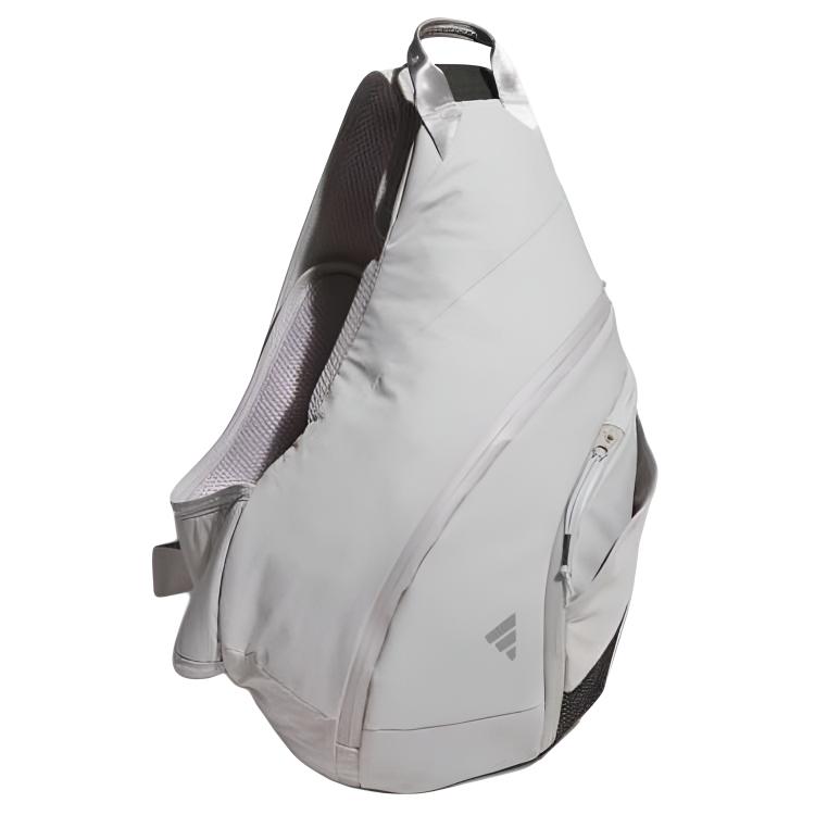 New Adidas Polyamide Crossbody Bag Sling Bag Regular Unisex Light Gray JZ0582