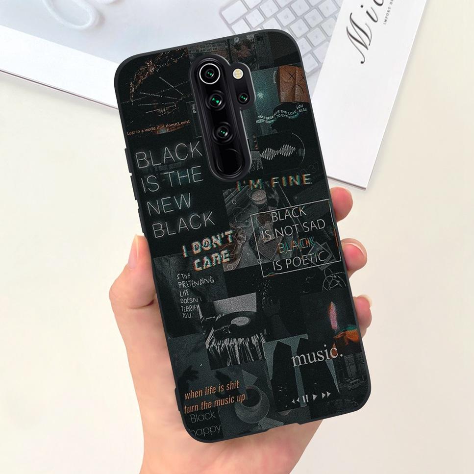 Neu Für Xiaomi Redmi Note 8 Pro 6,53" Hülle Niedliche Cartoon Weiche Silikon Rückseite Für Redmi Note 8Pro 8 pro Handy Schutzhülle