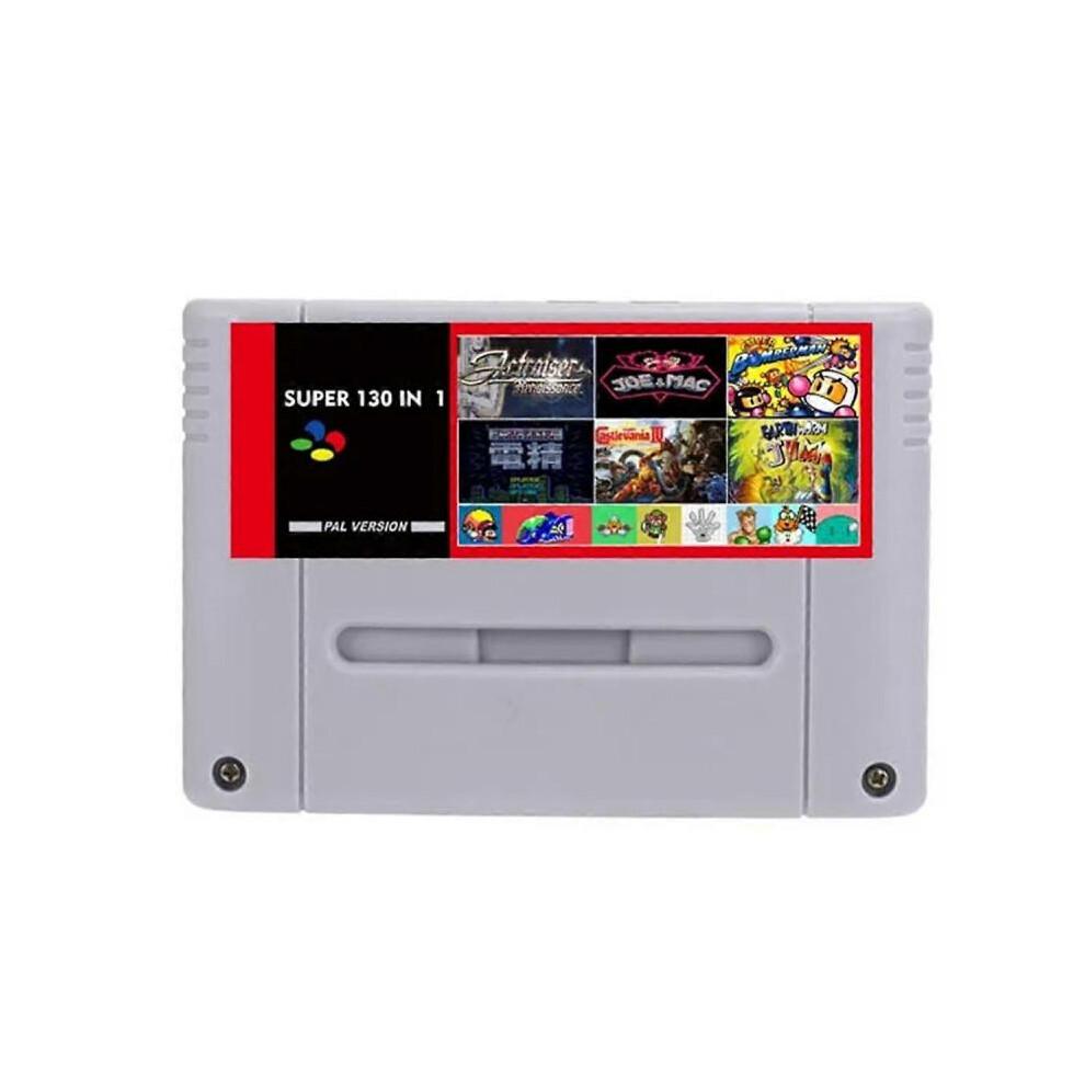 Super 130 In 1 Game Game Card for SFC 16 Bit Game Console