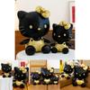 Classic Plush Toy Kitty Cat Shaped Soft Doll For Girls And Kids