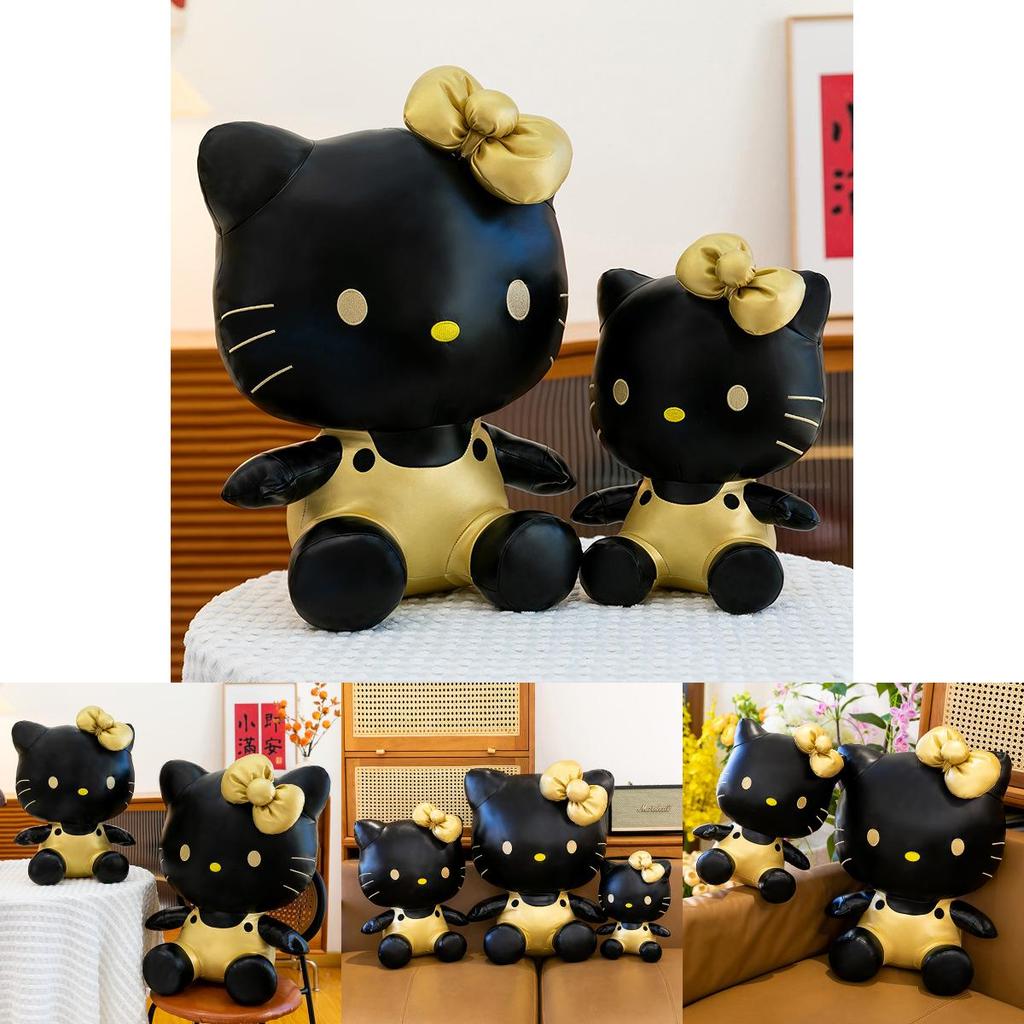 Classic Plush Toy Kitty Cat Shaped Soft Doll For Girls And Kids