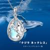 Whale Necklace Moonstone Drop Silver 925 Hypoallergenic Pendant Whale Silver Chain Adjuster Animal Accessory Moonstone Jewelry Women Gift Birthday