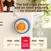 60 Minuten Magnetischer Mechanischer Timer Selbstdisziplin Backerinnerung Kühlschrankmagnet Timer Fitnessstudio