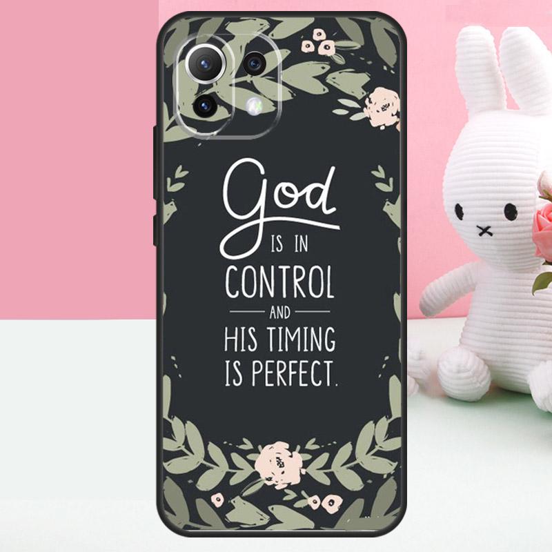 Bible Qutoes Verse Belief God Jesus Case For Xiaomi 17 Pro Max 14 15 Ultra 13T 14T 15T POCO X7 Pro X5 X6 F5 F6 F7 F8 Ultra Funda