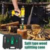 Wood Drill Bit Twist Firewood Splitting Drill Bit Wood Splitter Screw Cones Bit Removable Chopping Tool  Woodworking Tools