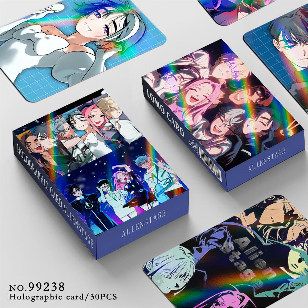 30pcs/set Korean Manga Alien Stage Cards Anime Games Luka Till Ivan Mizi Sua LOMO Card Fan Collection Gift