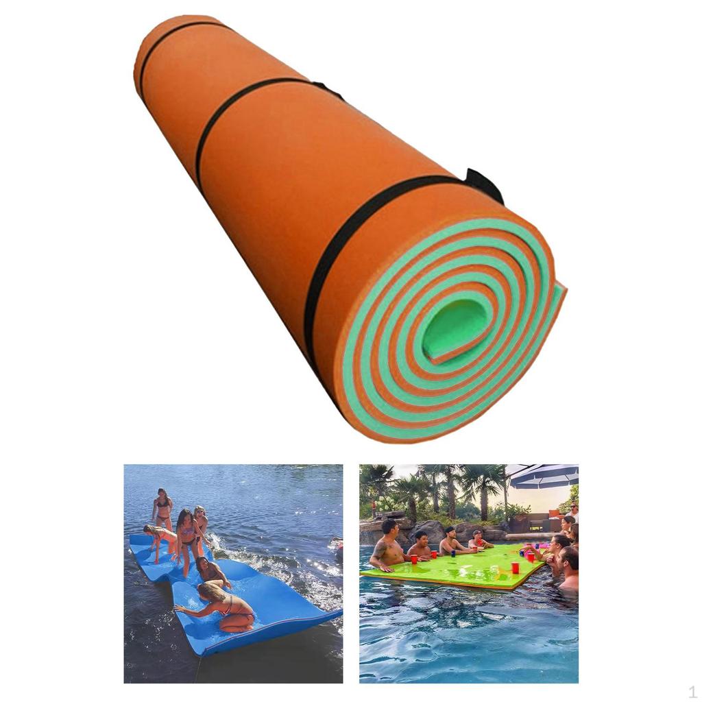Tappeto Galleggiante per Piscina e Lago, Zattera Portatile Attività all'Aperto