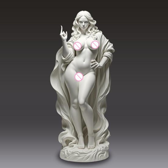 Witch Goddess Statue Witch Ornament with Attitude Easy To Display