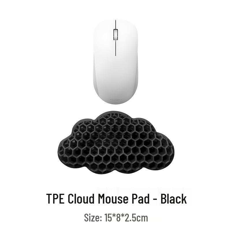 TPE Cloud Hollow Breathable Keyboard Wrist Rest - Washable Office Wrist Support