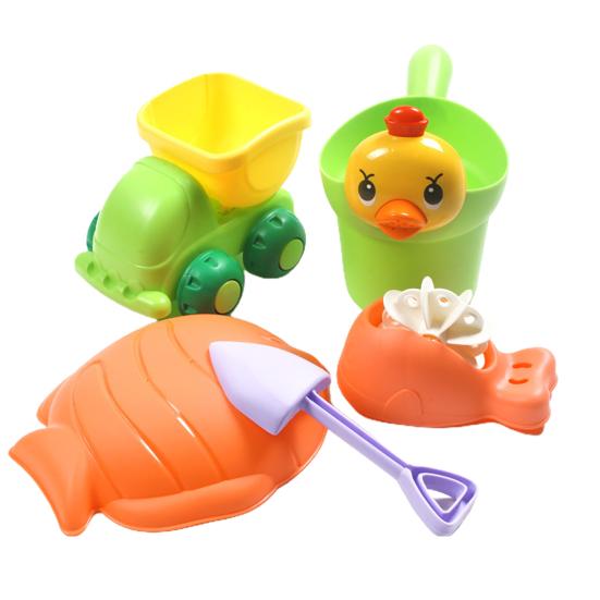 Beach Shoveling Tools Shovel Sand Toy Smooth Soft Rubber Multiple Collocation Educational Sandbeach Game