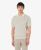 LACOSTE Men'S Rib Collar Spun Yarn Short Sleeve Sweater Polo Shirt Ph943E-56G I18