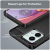 For Cover Moto G84 Case Moto G84 Capas Armor Phone Bumper Back Shockproof Soft TPU Carbon Fiber Fundas Motorola Moto G84 G 84