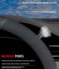 Genuine leather, hand-stitched non-slip steering wheel cover for BYD Dolphin 2021-2023 models.