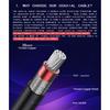 30/60/120cm Thin HDTV 2.1 Video Cable Cord 8K@60Hz Small to HDTV Coaxial Wire Wide Compatibility