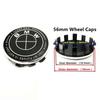 BMW Car Hood Rear Emblem Steering Wheel Stickers Rims Cap Badge 1/4/7 Pcs Compatible with G01 G20 X3 X5 F30 E36 F20 E46 X6 M4 E6 Bzvm78