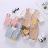 Baby Spring & Autumn Two-Piece Cotton Dungaree Set