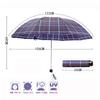 Paradise Umbrella 111T Ten-bone Classic Plaid Umbrella Three-fold Enlarged Double Promotional Gifts Wholesale Plaid Series