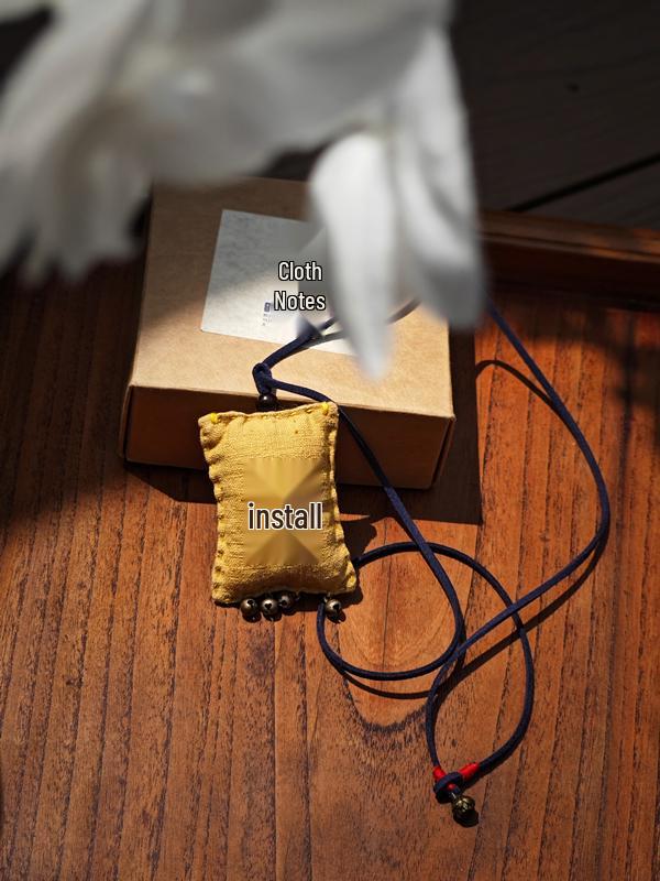 Scented Keychain Pendant Necklace Bag