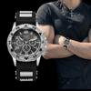 Leisure Fashionable Luxurious Men's Quartz Watch Sports Large Dial Non Mechanical Business Temperament Watch for Man
