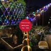 LED Solar Tube String Lights, Outdoor Waterproof Copper Wire, Soft Light Strip for Courtyard Decoration