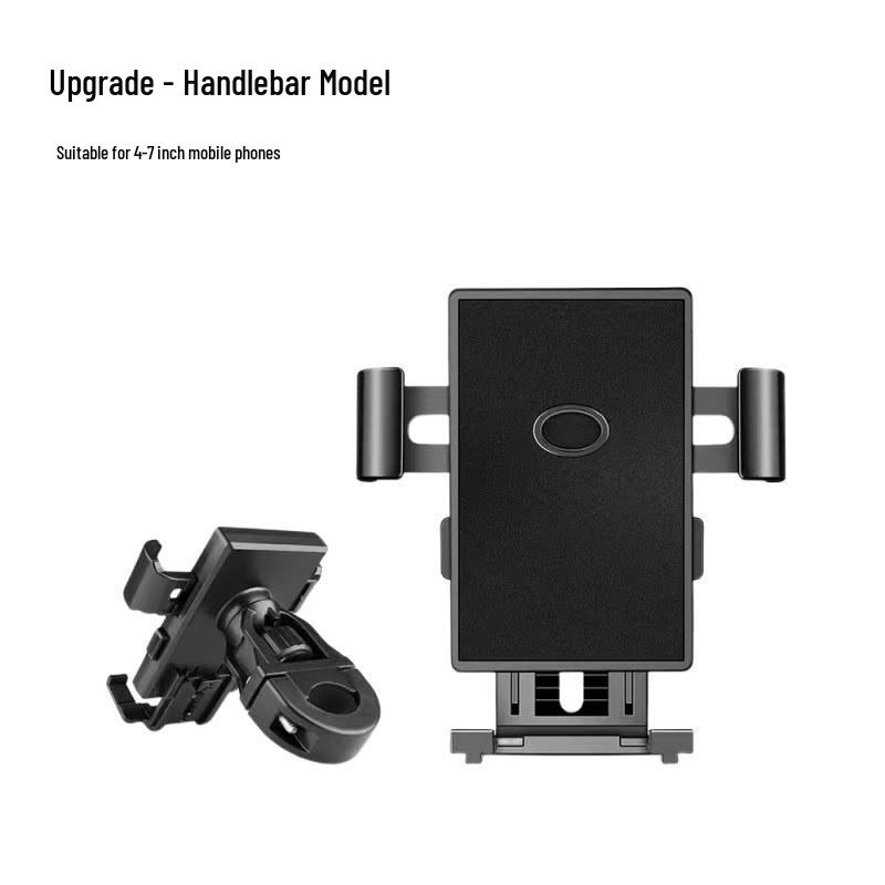 Electric Vehicle Shockproof Phone Mount for Food Delivery Riders - Motorcycle, Bicycle, and Car Navigation Holder
