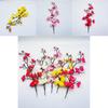 Artificial Plum Blossom Branch With Silk Material For Home Decoration And Gift Giving