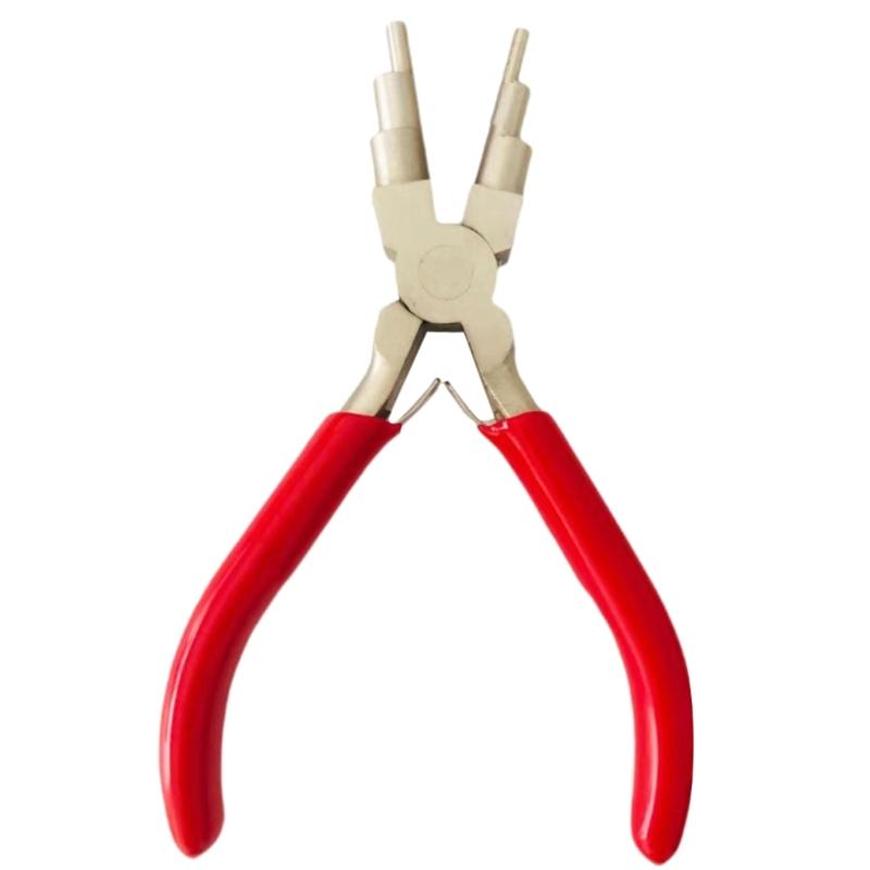 Essential Tools for Jewelry Making Nylon Nose Pliers Needle/Flat/Bent Nose Pliers Versatile Bail Making Pliers Ornament