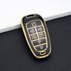 TPU Key Fob Case for Hyundai Sonata/Nexo DN8/Santa Fe TM/Tucson NX4/Staria/Ioniq 7 Buttons  Protective Car Key Cover Accessories