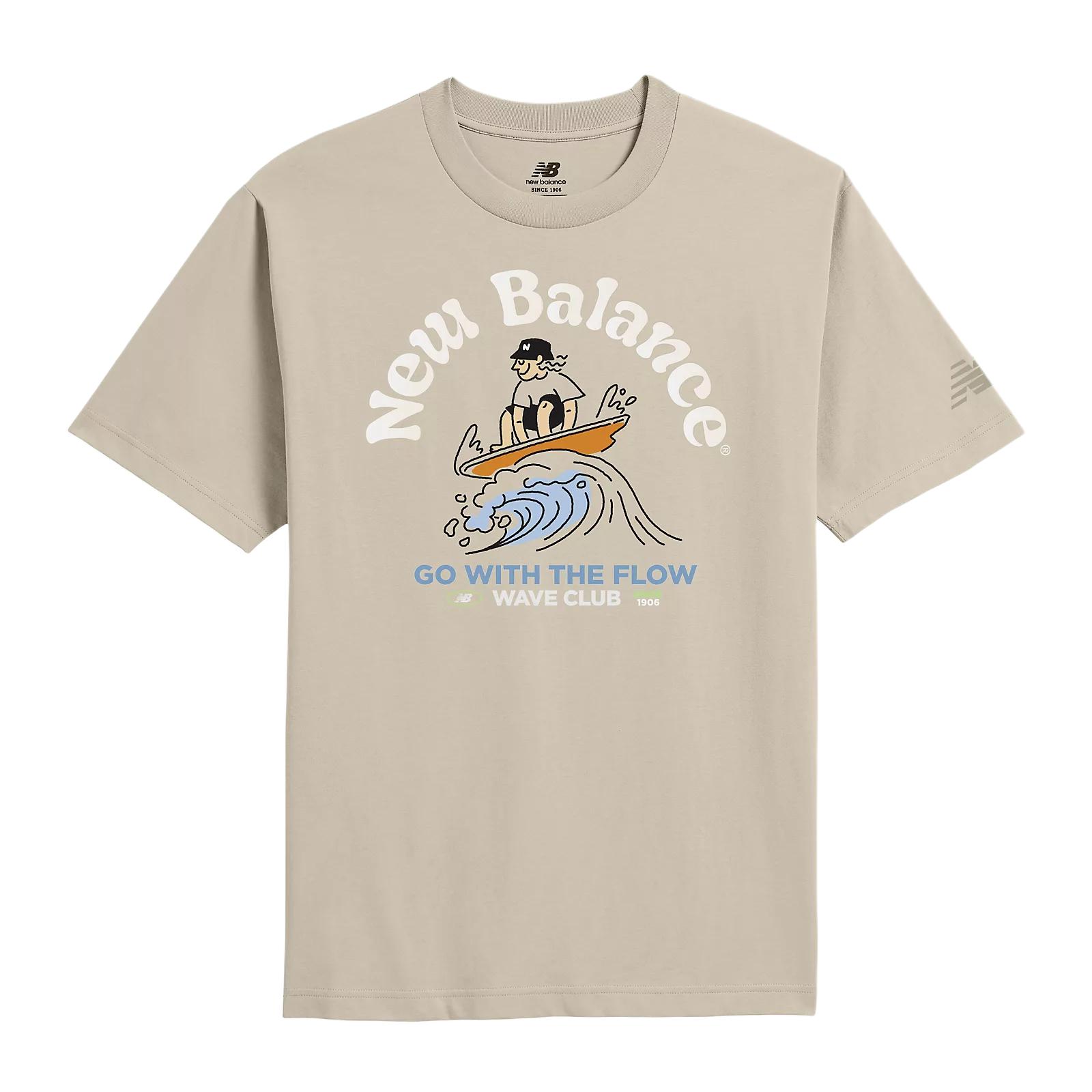 New Balance SS25 Big Wave T Shirt Men s Brown MT51877-TWF L